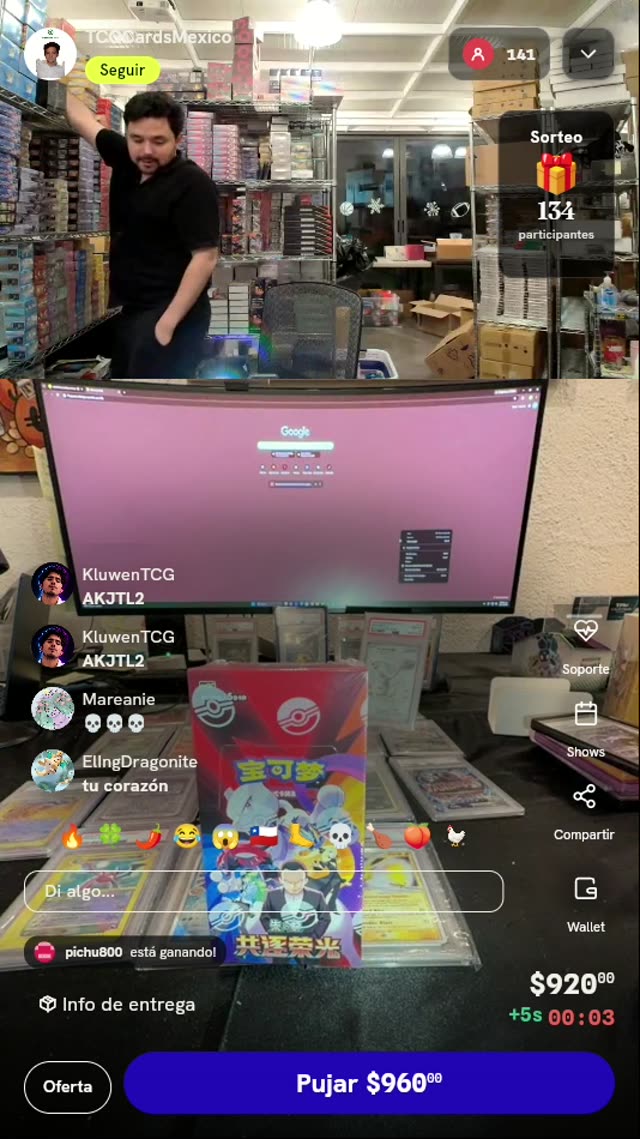 Booster Box Pokémon Chasing Glory Together