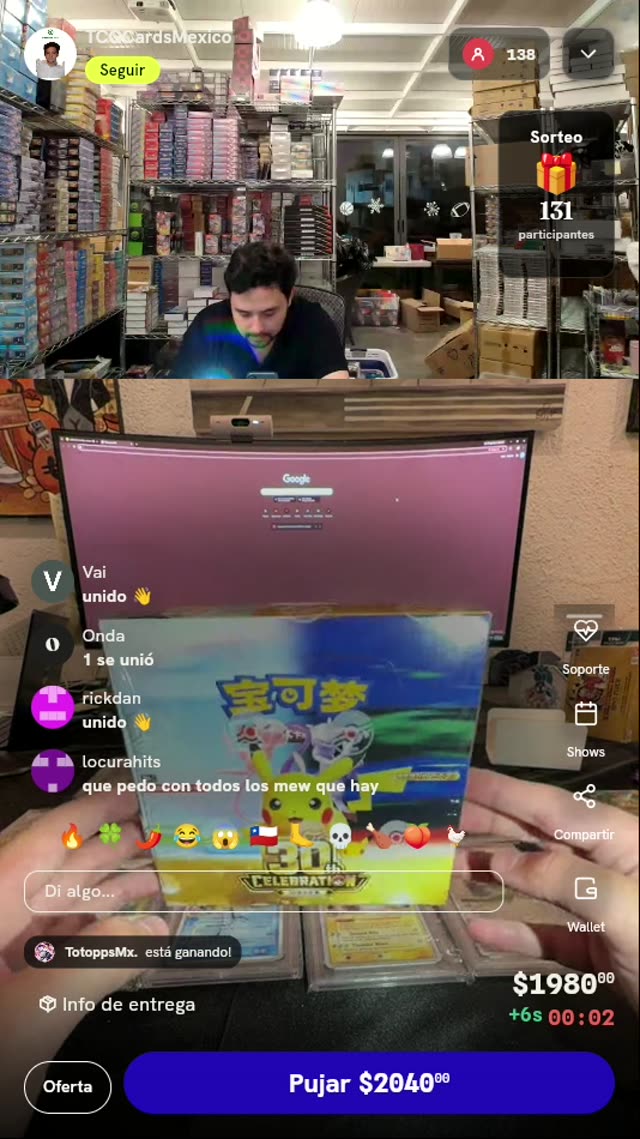Caja Pokémon TCG 30th Celebration