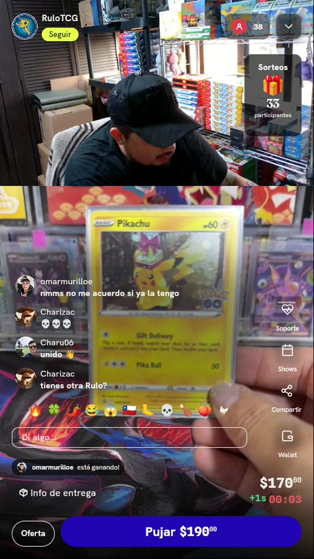 Carta Pokémon Pikachu SWSH234 Promo