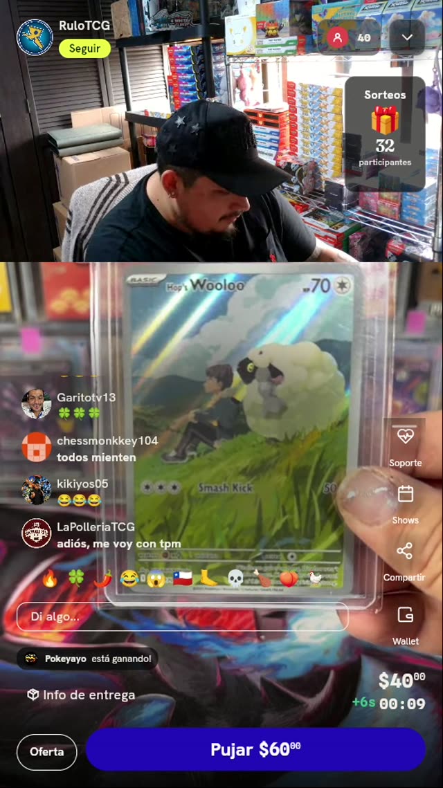Carta Pokémon Hop's Wooloo IR