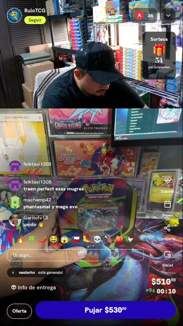 Lata Pokémon TCG Mega Charizard X