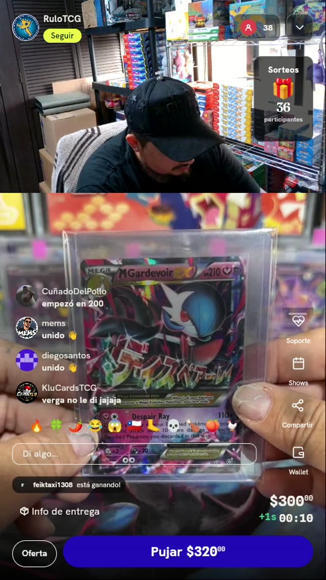 Carta Pokémon M Gardevoir EX