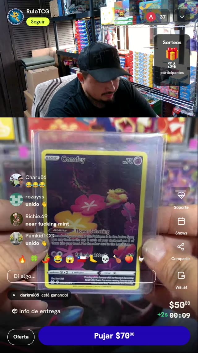 Carta Pokémon Comfey Galarian Gallery