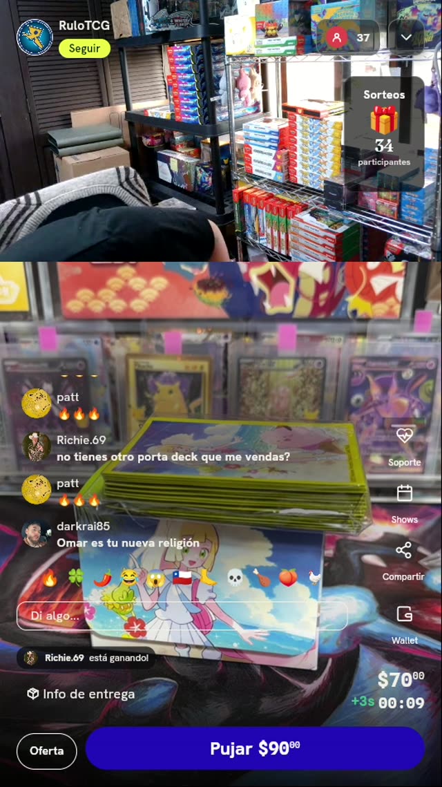 Porta Deck de Pokémon Lillie