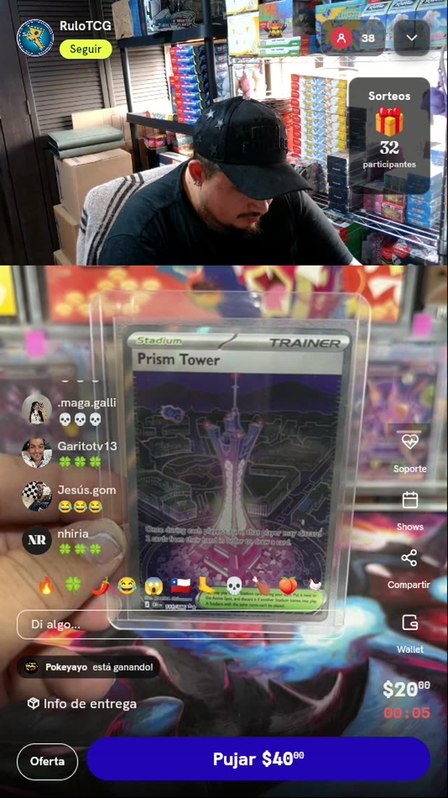 Carta Pokémon Prism Tower #111
