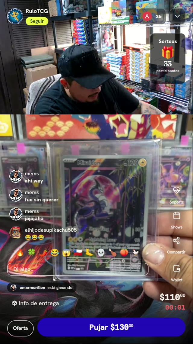 Carta Pokémon Miraidon Promo SVP 013