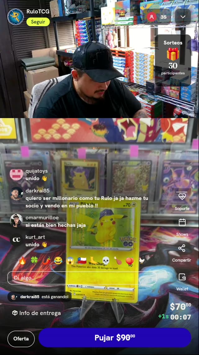 Carta Pikachu 028/078 Pokémon GO