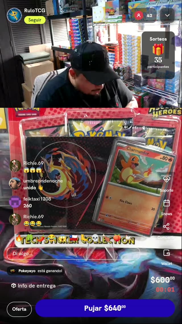Colección Tech Sticker Charmander Pokémon