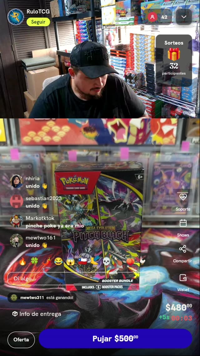 Booster Bundle Pokémon Pitch Black