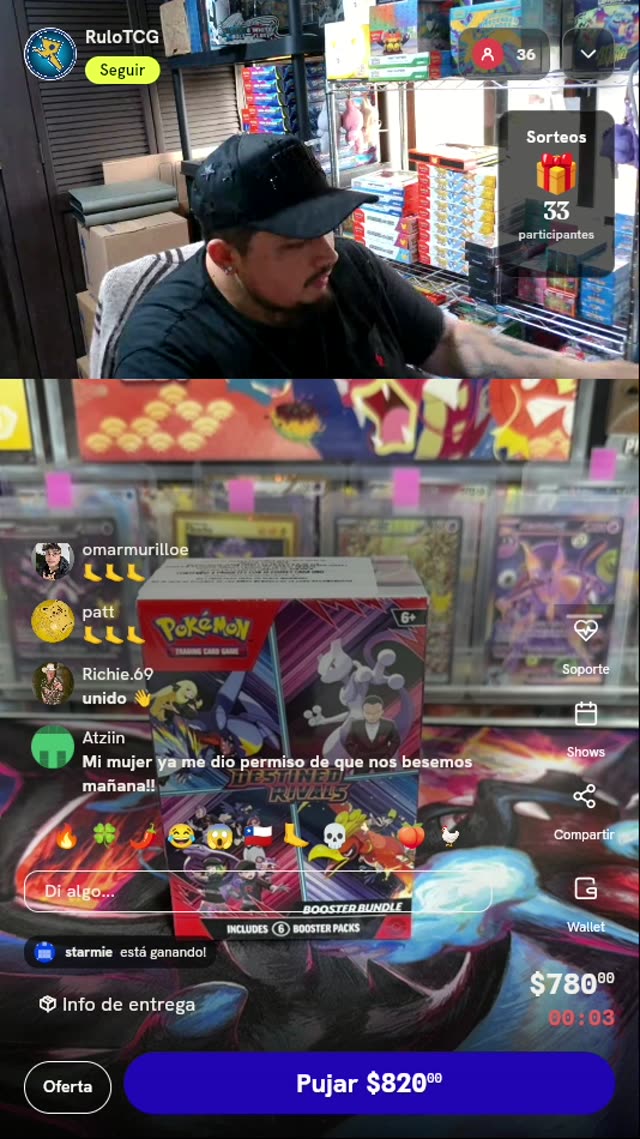 Booster Bundle Pokémon Destined Rivals