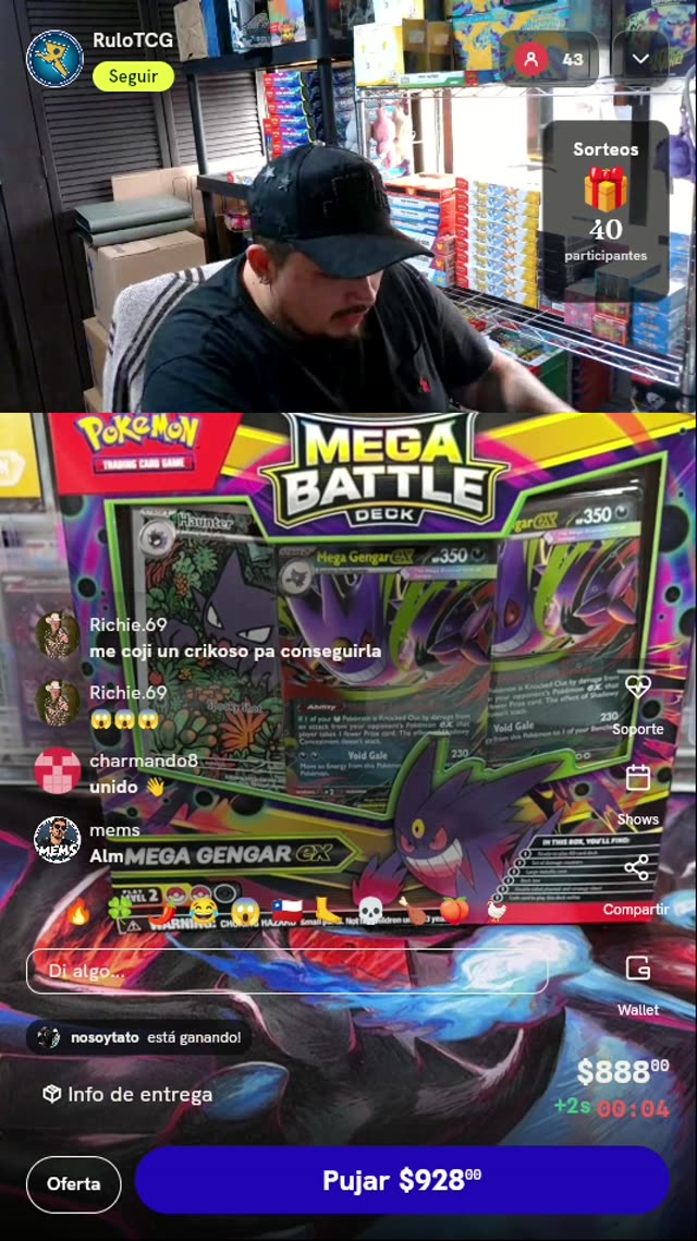 Pokémon Mega Battle Deck Mega Gengar ex
