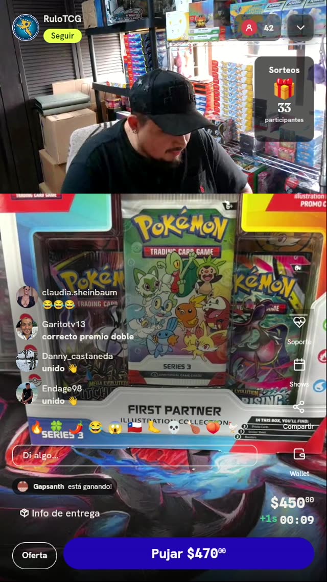 Caja Pokémon First Partner Series 3