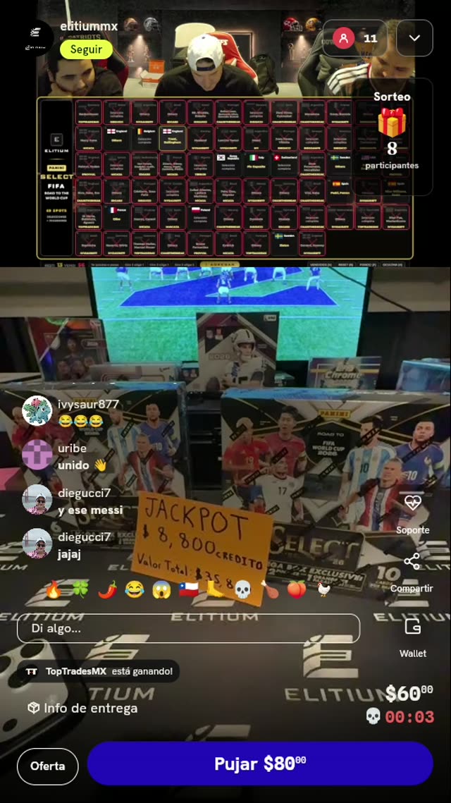 Spot Panini Select FIFA 2026
