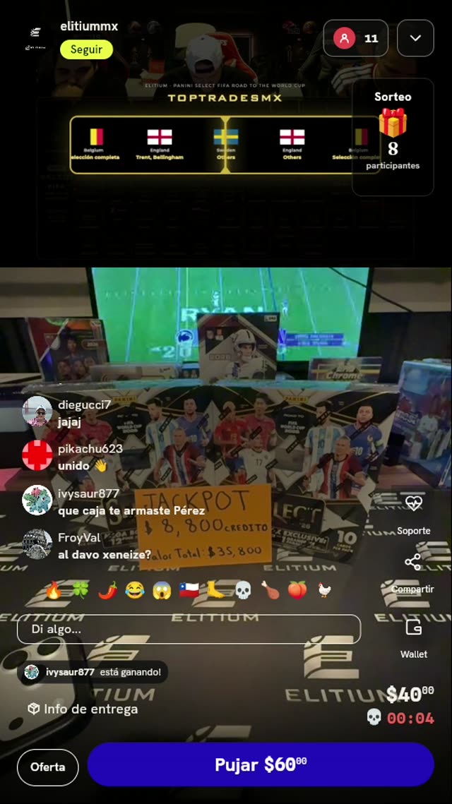 Spot de Break Panini Select FIFA