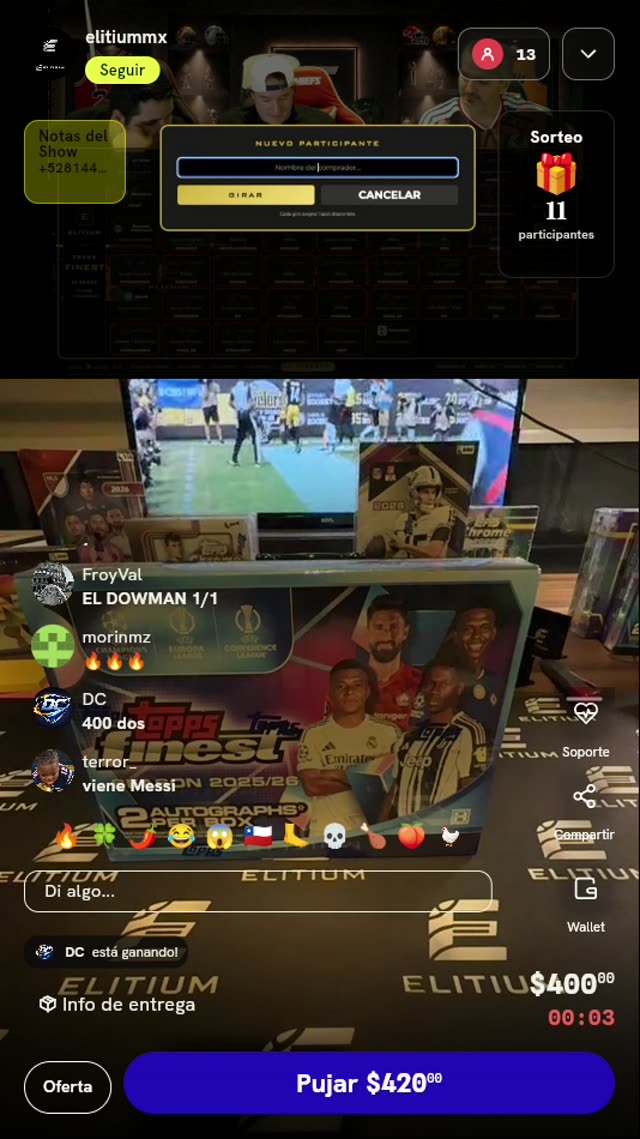 Caja Topps Finest UEFA 2025/26