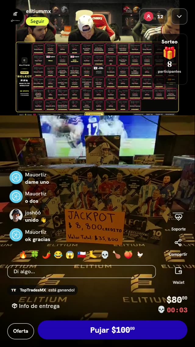Spot en break Panini Select FIFA 2026