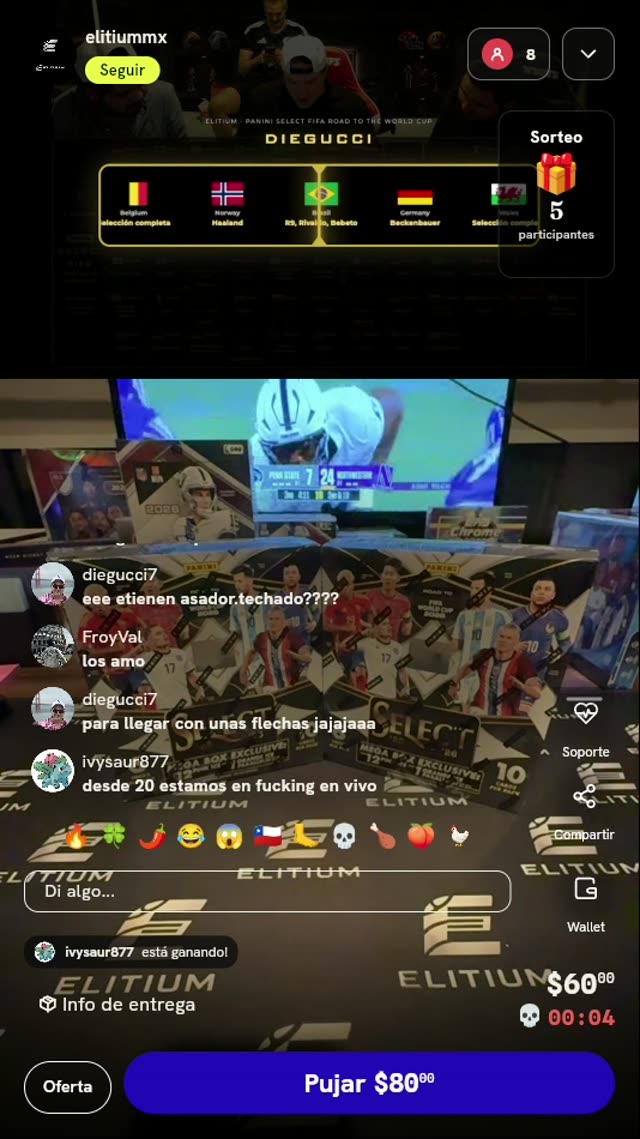 Spot Break Panini Select FIFA