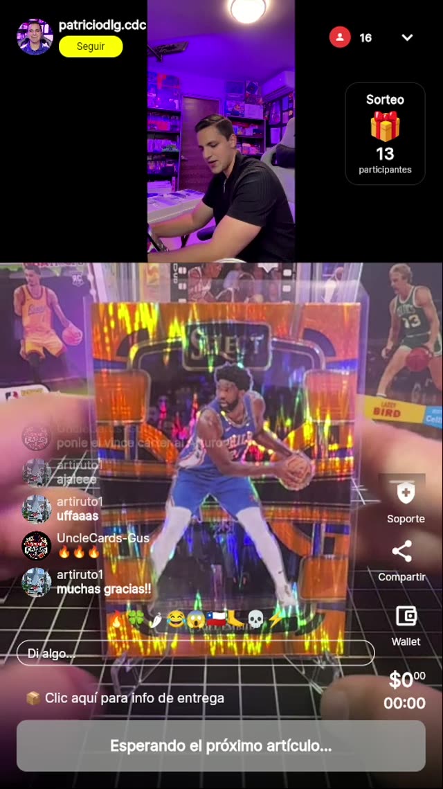 Joel Embiid Select Courtside Prizm