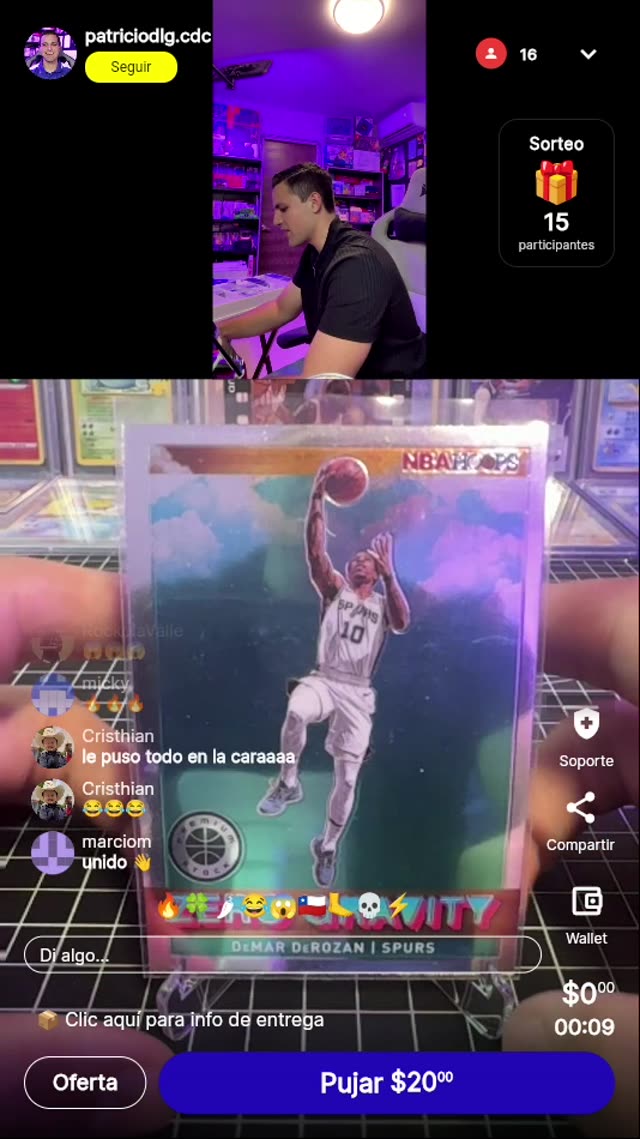 DeMar DeRozan 2019-20 Hoops card