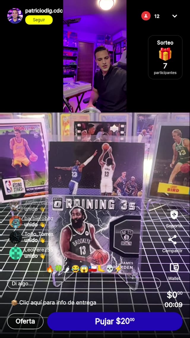 James Harden Reining Threes Optic