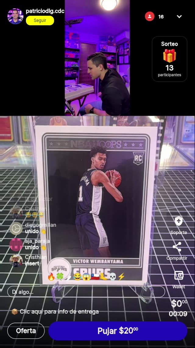 Wembanyama Rookie Card NBA Hoops