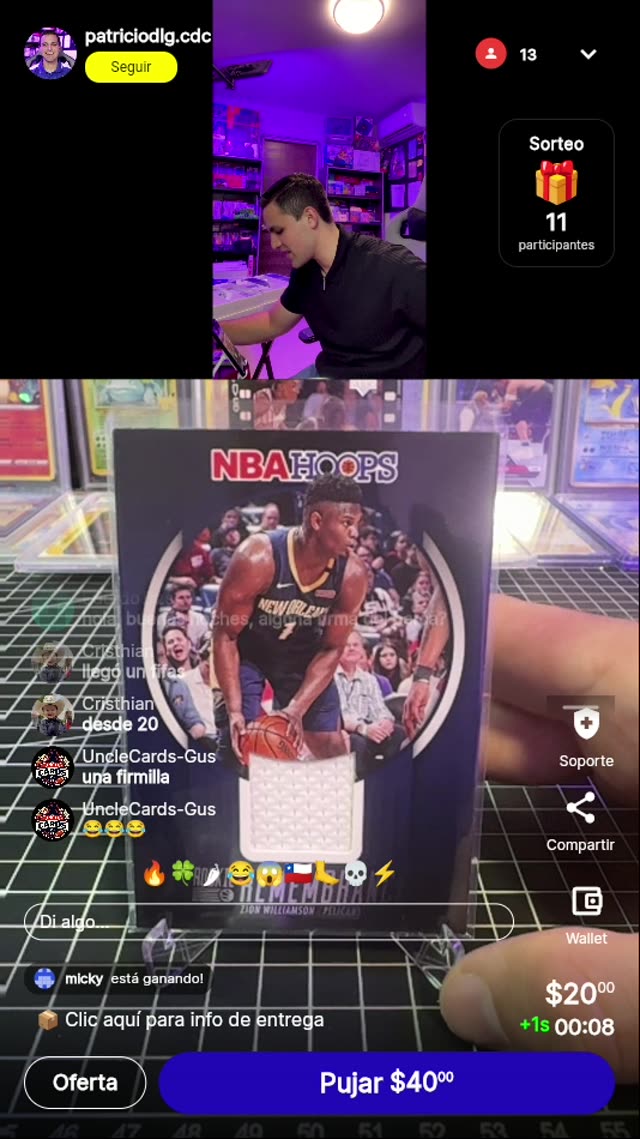 Zion Williamson Rookie Remembrance Patch