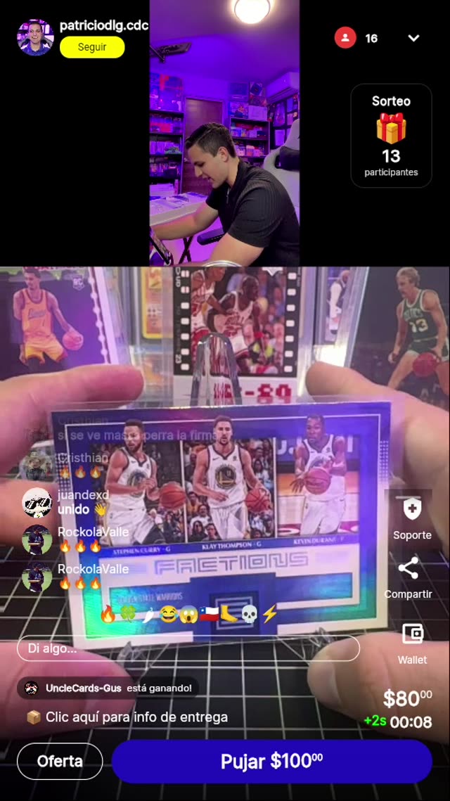 Warriors Curry, Durant, Thompson