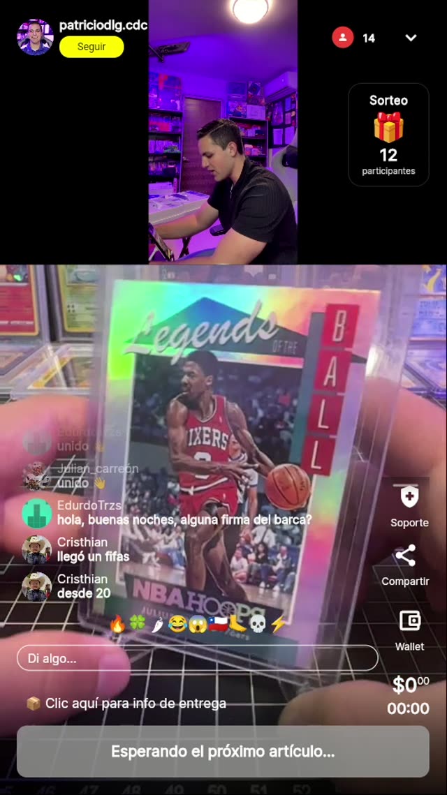 Julius Erving Legends NBA Hoops