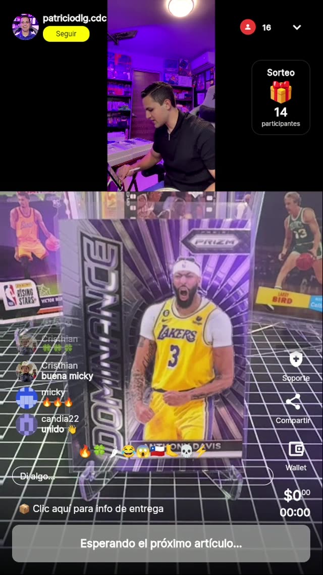 Anthony Davis Dominance Panini Prizm