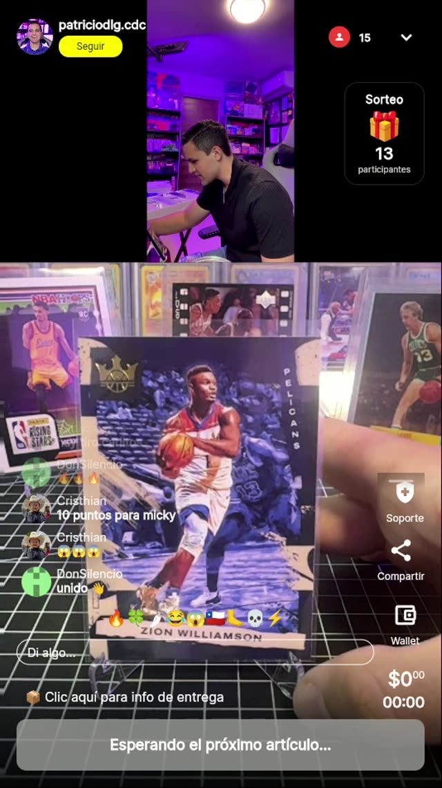 Sion Williamson Pelé CM Card