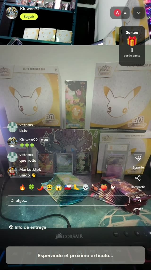 Sobre de Cartas Pokémon TCG