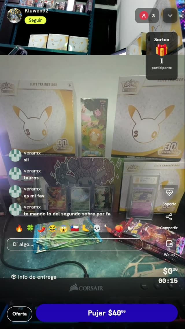 Sobre de Pokémon TCG
