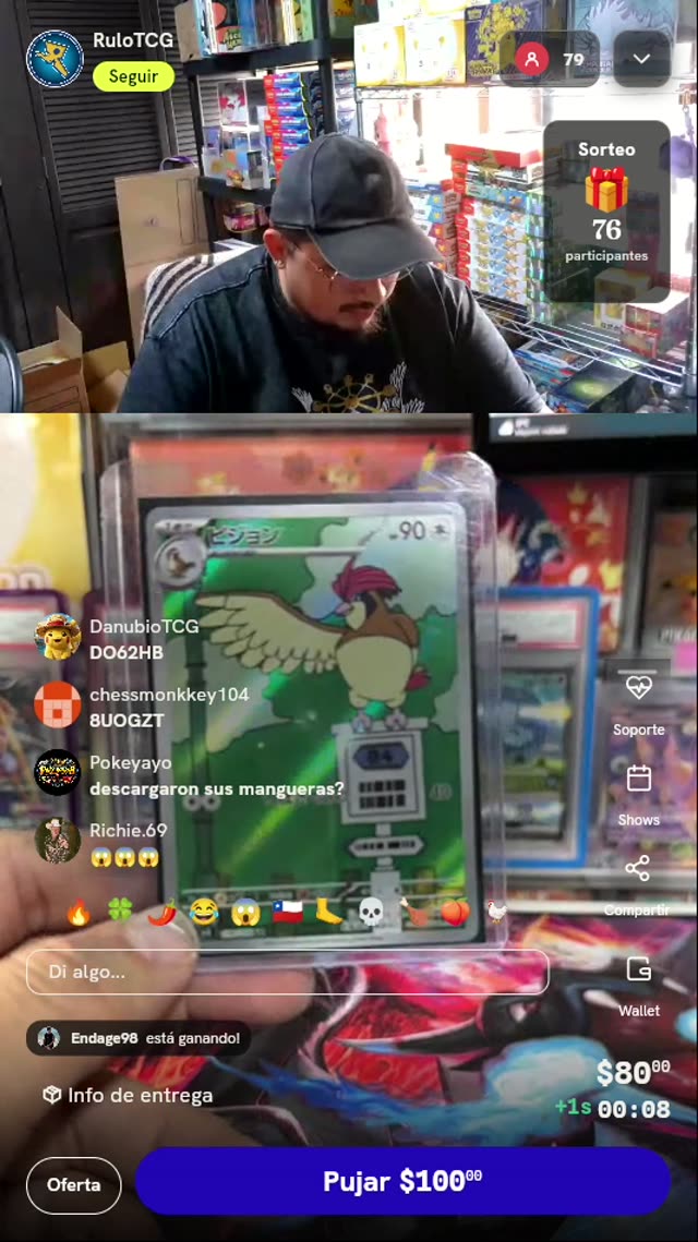 Pidgeotto AR 119/108 Pokémon Japonesa