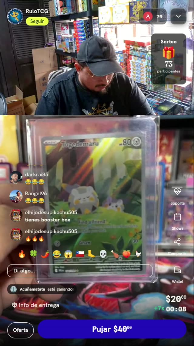 Carta Pokémon Togedemaru Illustration Rare