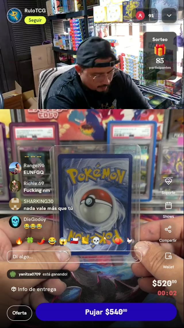 Carta Pokémon TCG