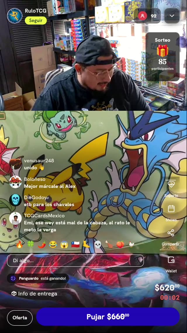Paquete Pokémon TCG Chino con Imán
