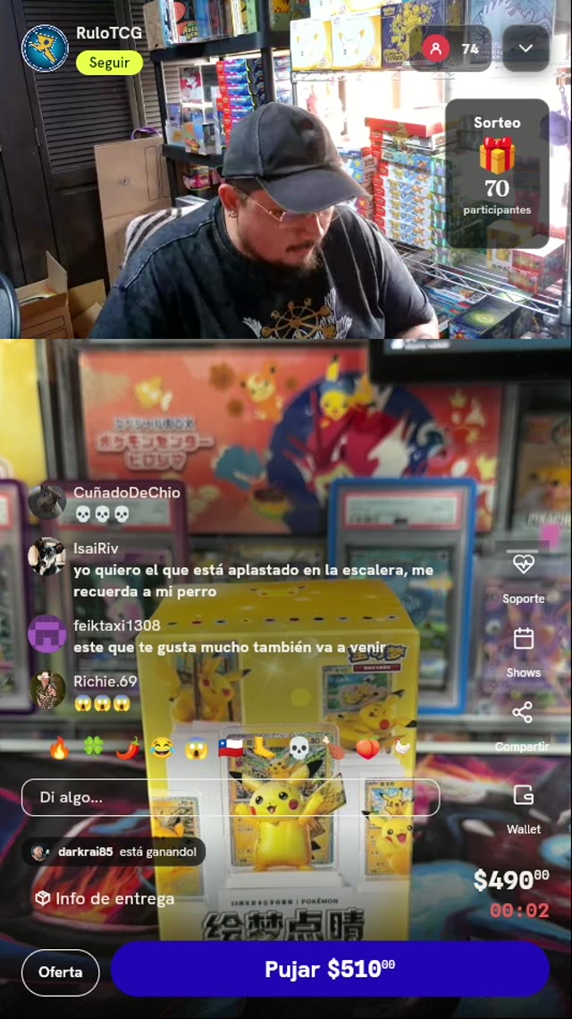 Caja Sorpresa Pikachu Dream Painting
