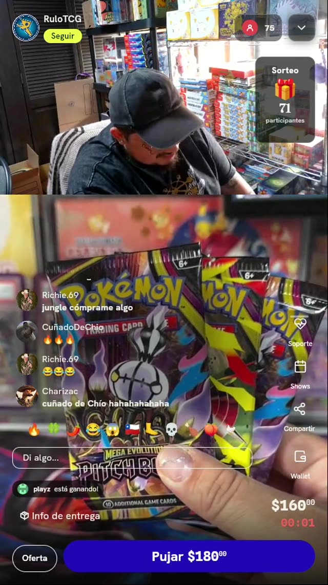 Sobres Pokémon TCG Pitch Black