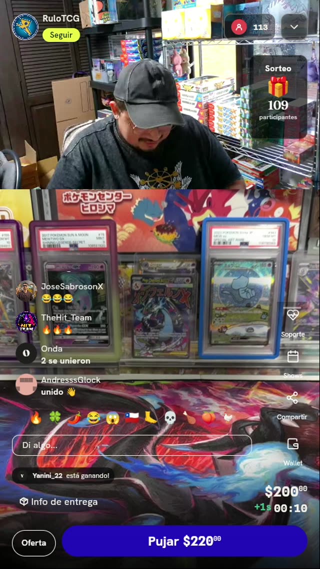 Cartas Pokémon TCG Graded Mewtwo y Mew
