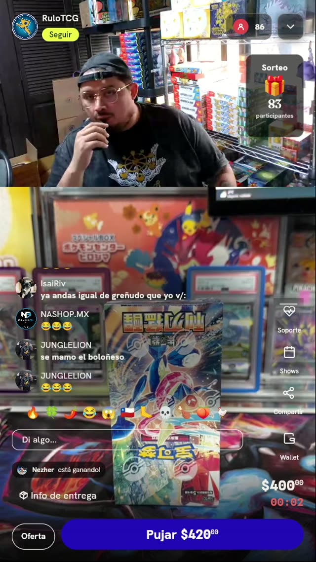 Booster Box Pokémon Blade Awakened Chino