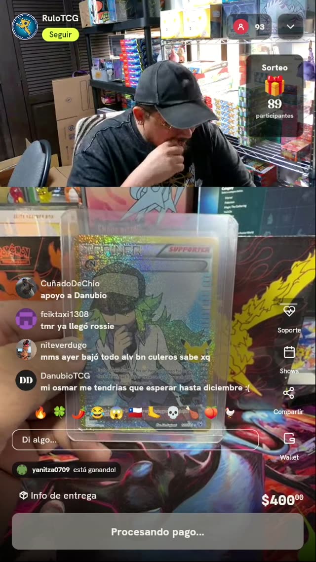 Carta Pokémon N Full Art