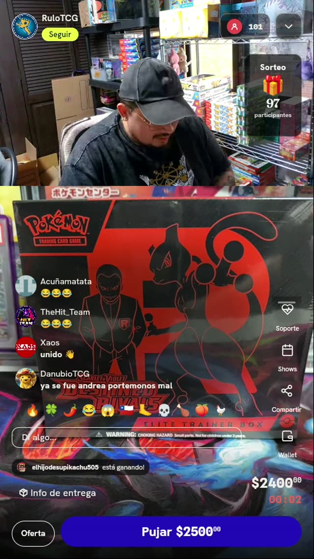Pokémon Center ETB Destined Rivals