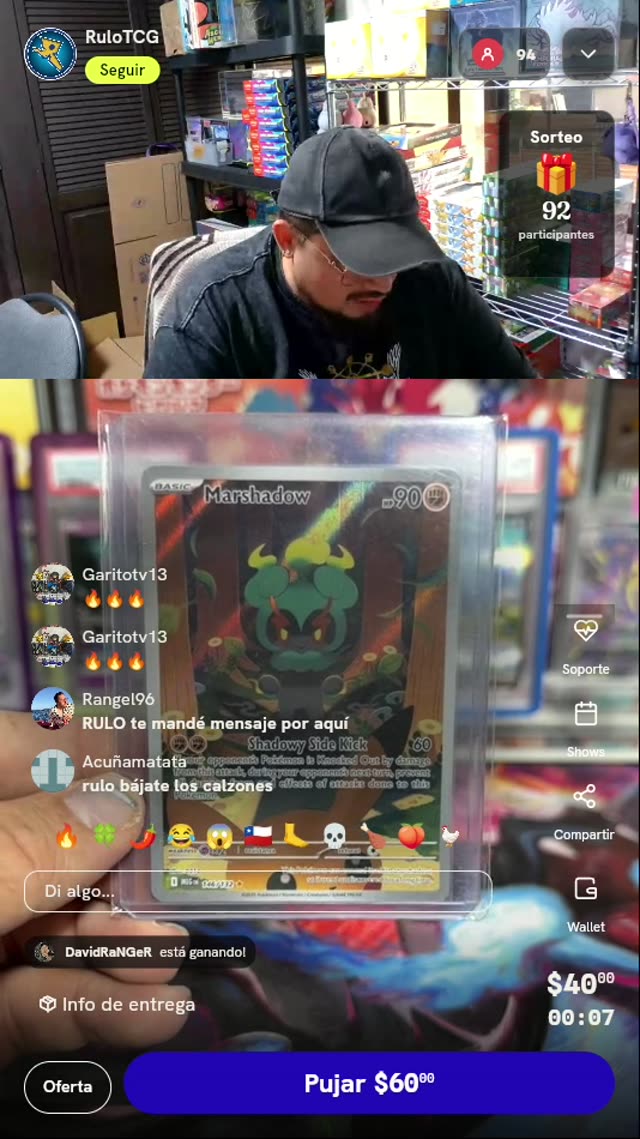 Carta Pokémon Marshadow 146/132