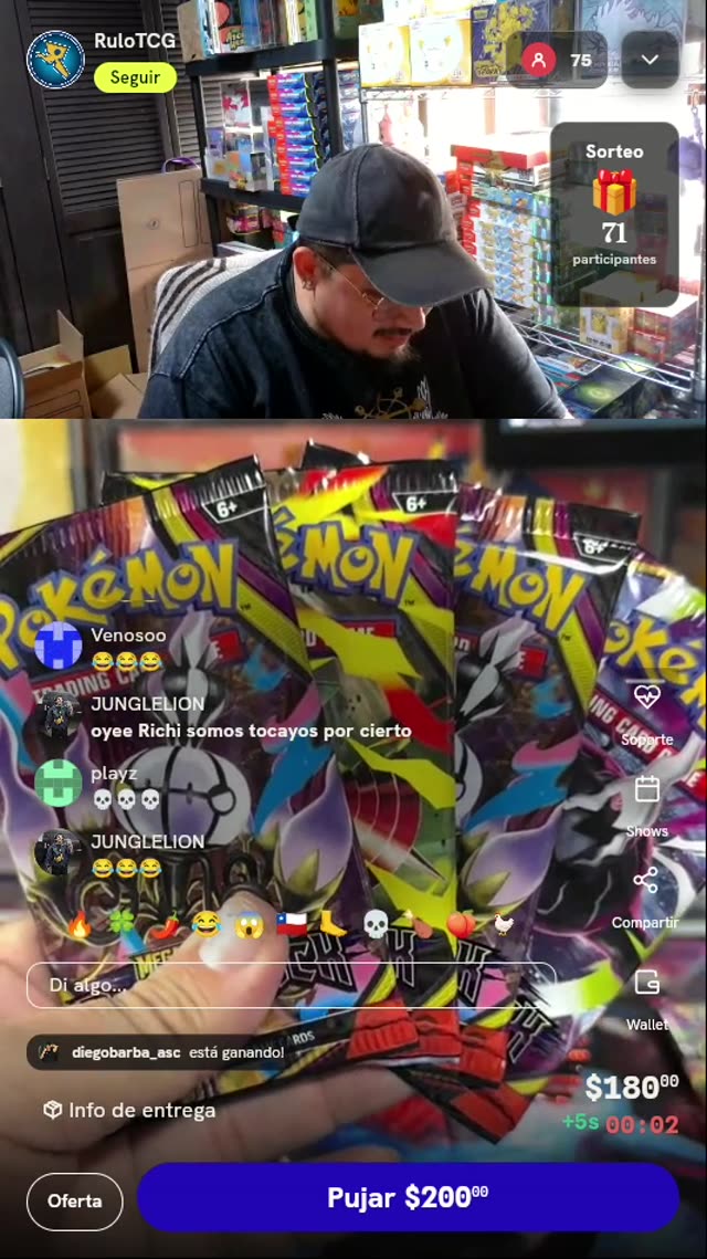 Sobres Pokémon Mega Evolution: Pitch Black