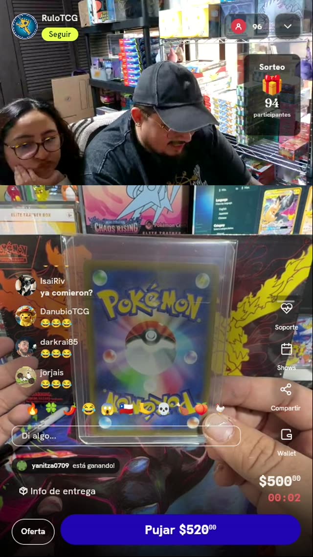 Carta Pokémon Japonesa Misteriosa