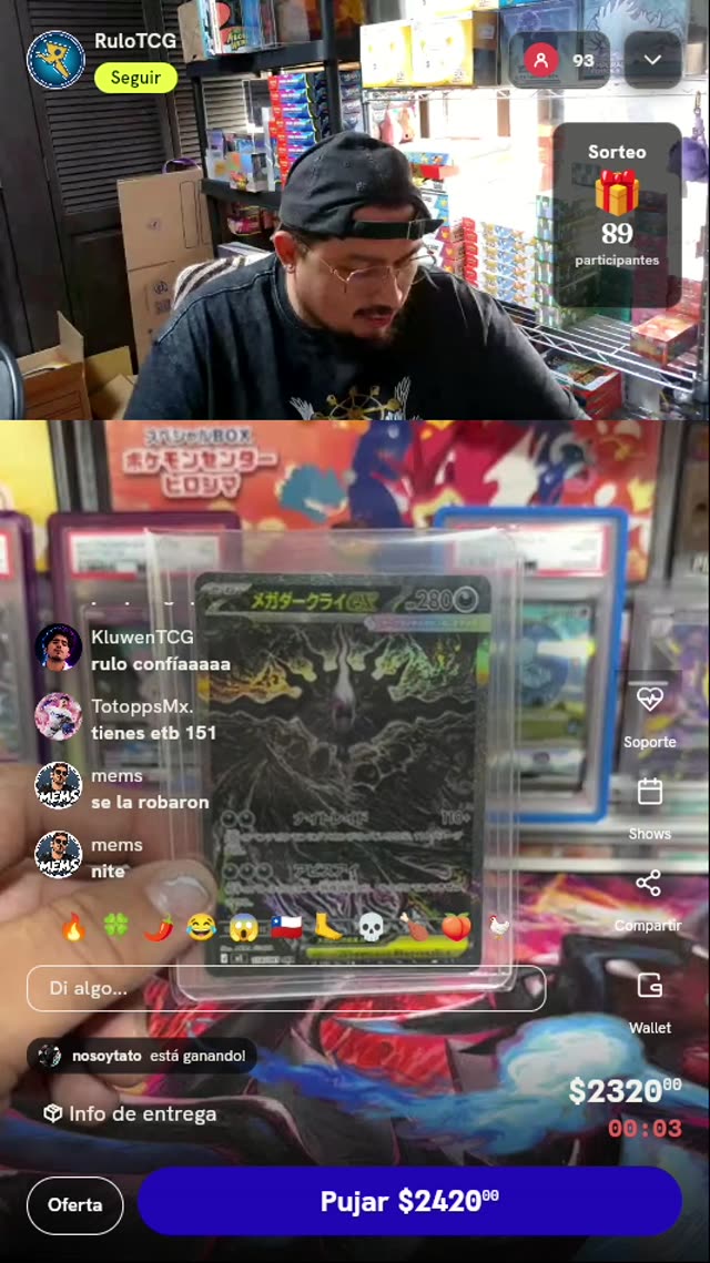Carta Pokémon Mega Darkrai ex SAR