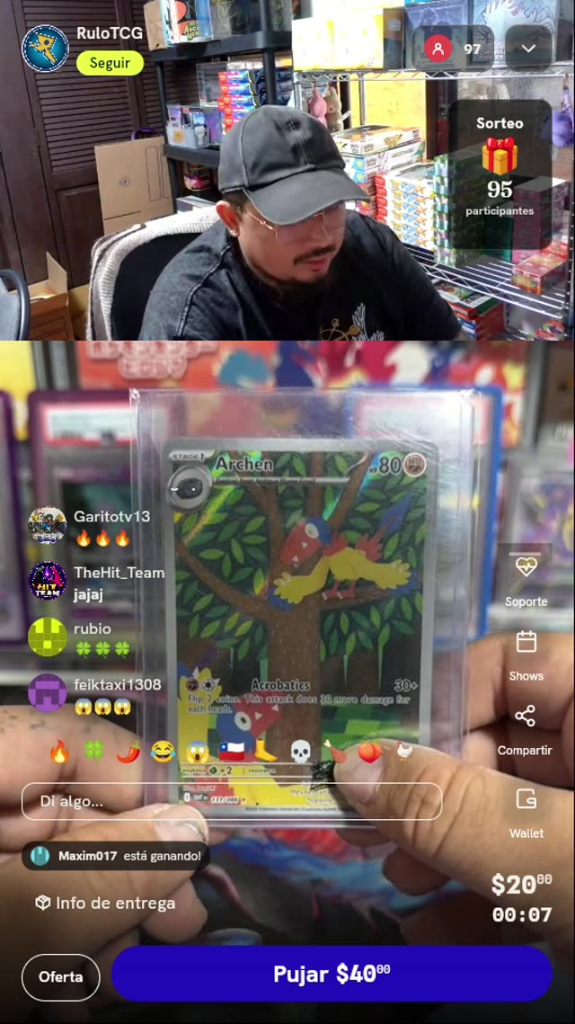 Carta Pokémon Archen Illustration Rare