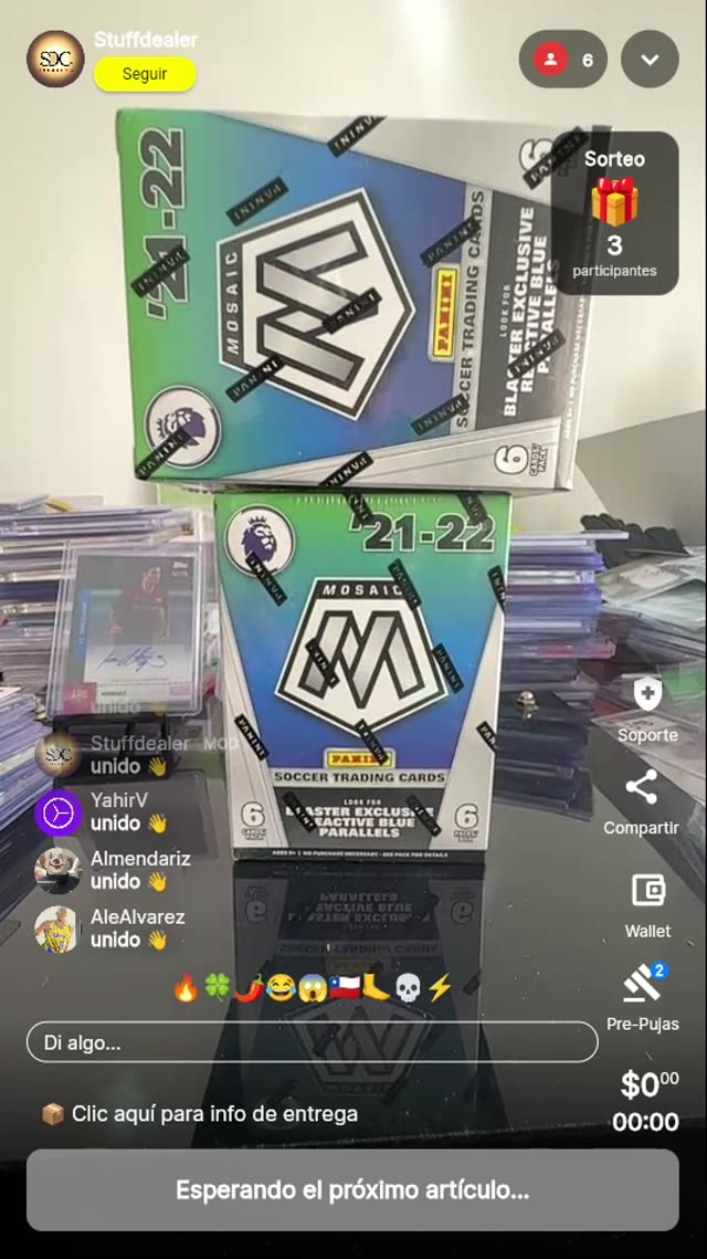 Panini Mosaic 2021-22 Blaster Box