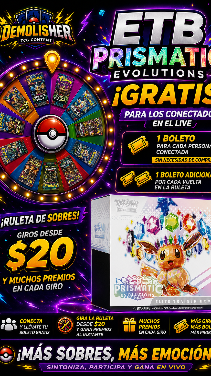 ETB GRATIS HOY valor 3k MXN… ruleta desde $20 con tu amigo Demo