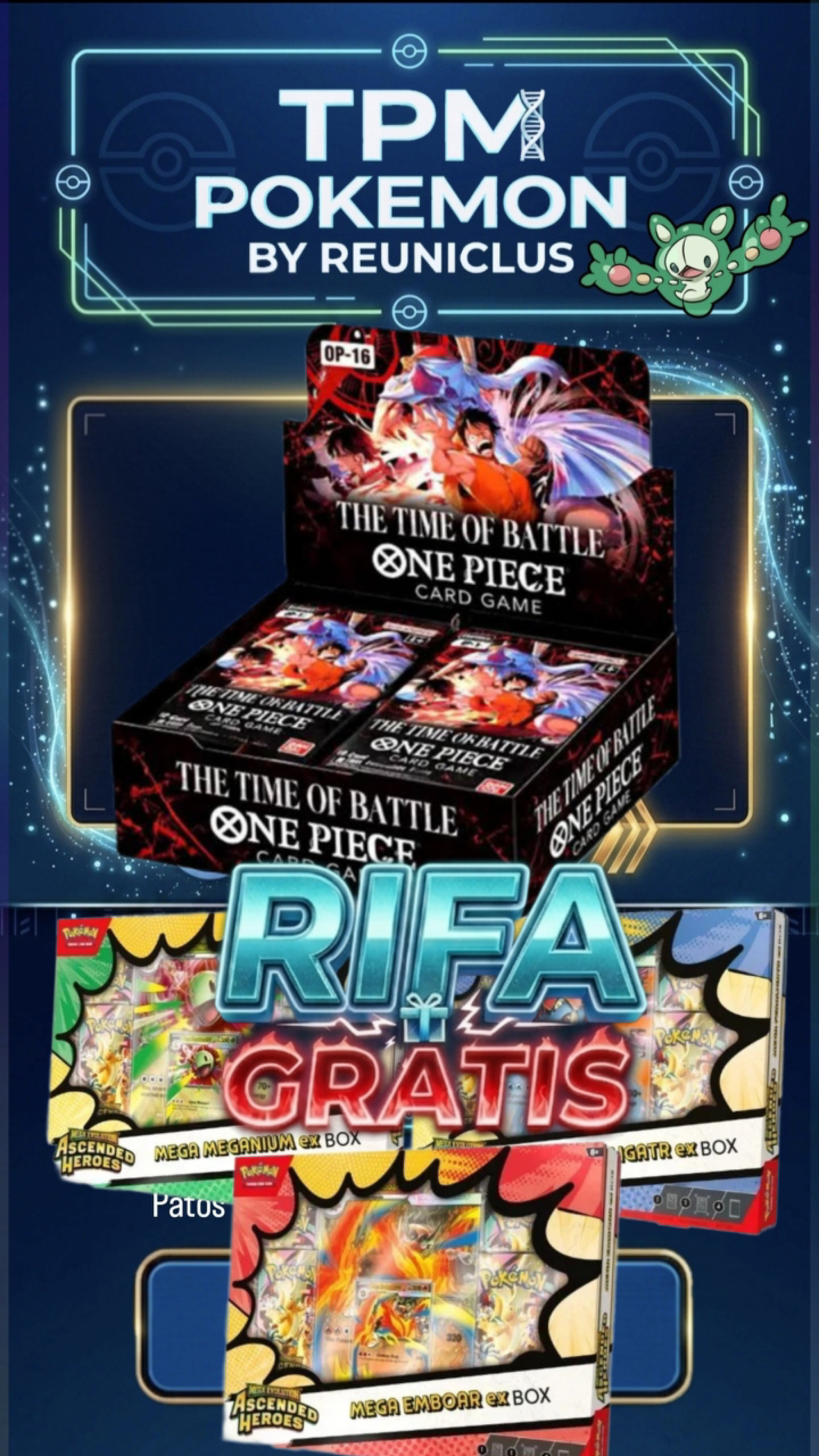 Booster One Piece Gratis 🔥🔥 3 Mega Box Gratis 🤯🤯